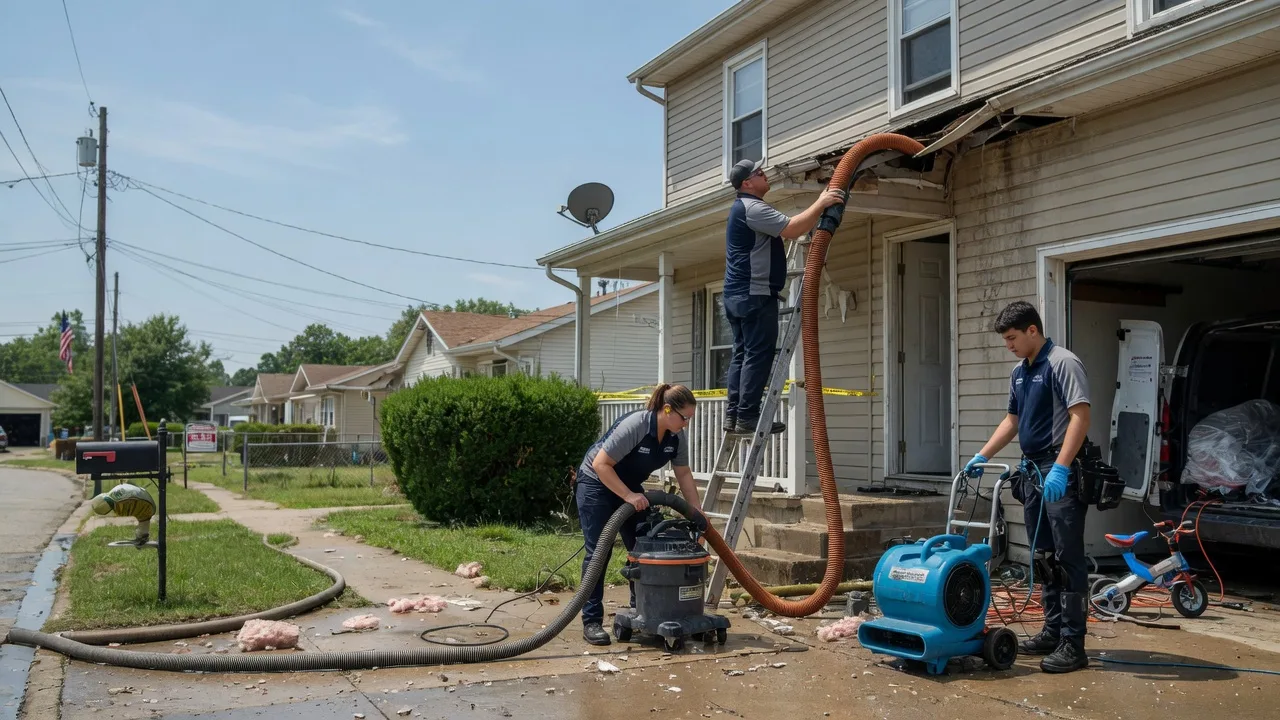 Water Damage Restoration in Carpenter, IA near me